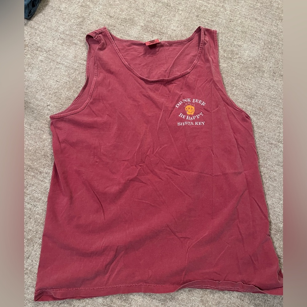 Drink Beer Siesta Key Tank Top